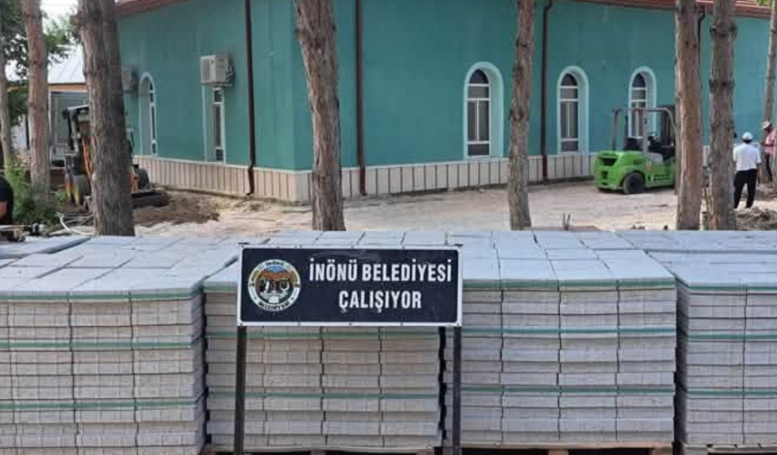 İnönü Belediyesi Yenice Mahallesi’ndeki camiyi yeniledi