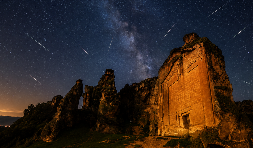 Eskişehir'de Perseid meteor yağmurunu izleyebileceğiniz en iyi 15 konum