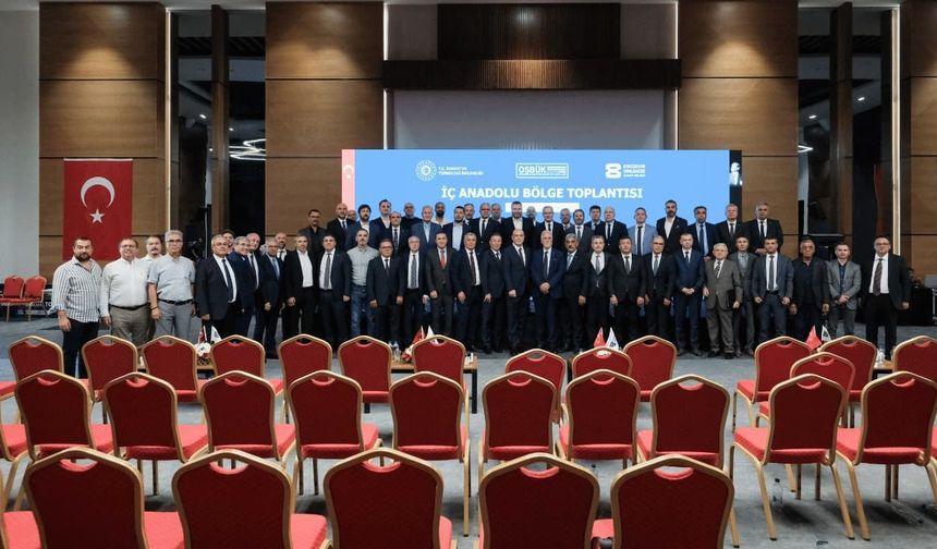 OSBÜK İç Anadolu Bölge Toplantısı Eskişehir’de yapıldı