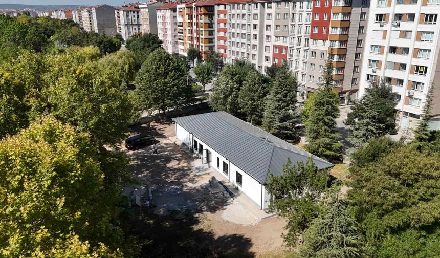 Eskişehir'in yeni modern sosyal tesisi Eylül ayında açılıyor