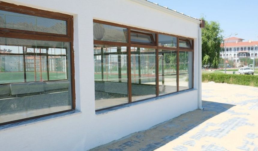Sivrihisar Spor Kompleksi Sosyal Tesisleri yenilendi