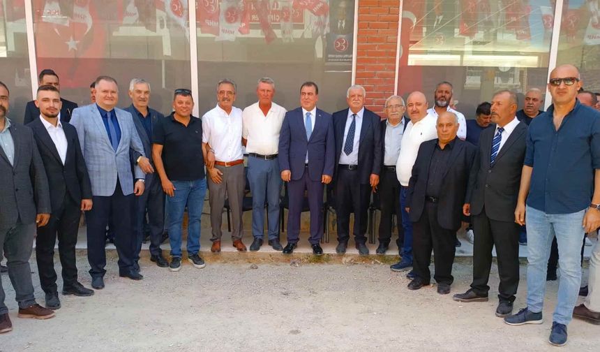 MHP Çifteler İlçe Başkanlığı'nda Emin Yüce güven tazeledi