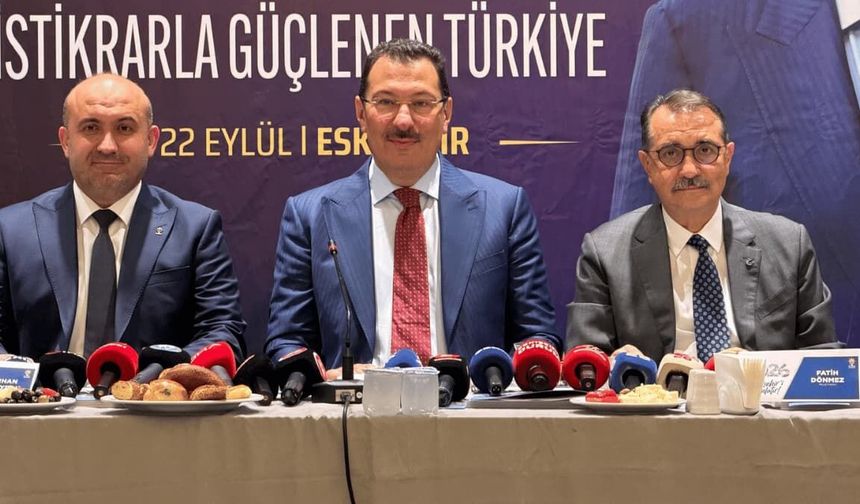 Ali İhsan Yavuz Eskişehir’de konuştu: “Yeni anayasa hevesimiz devam ediyor”
