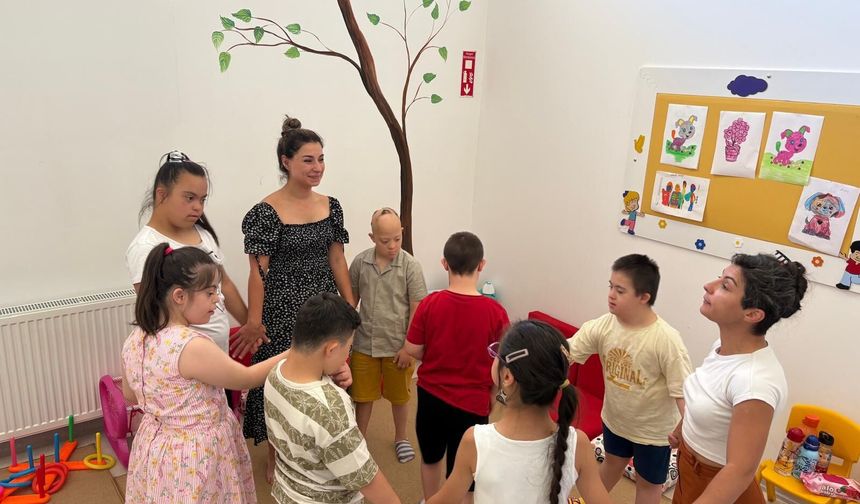 Odunpazarı’nda engelsiz yaz okulunda çocuklar sosyal hayata katılıyor