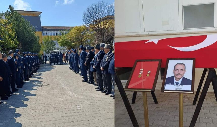 Eskişehir'de son görev: Askeri törenle son yolculuğuna uğurlandı