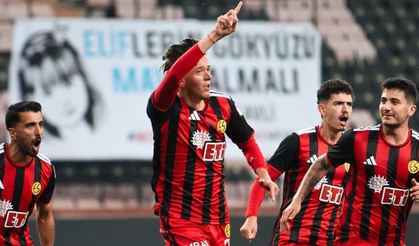 Eskişehirspor ilk yarıda 3 attı!