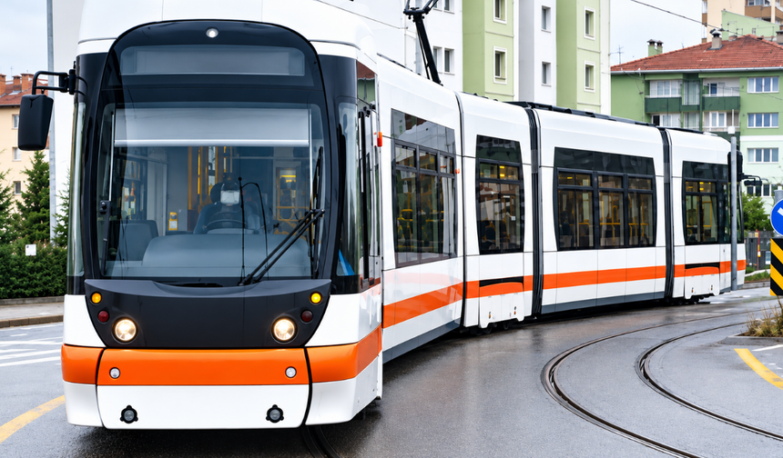 Mamure Kavşağı’nda kaza: Kumlubel-Şehir Hastanesi hattında tramvay güzergahı değişti