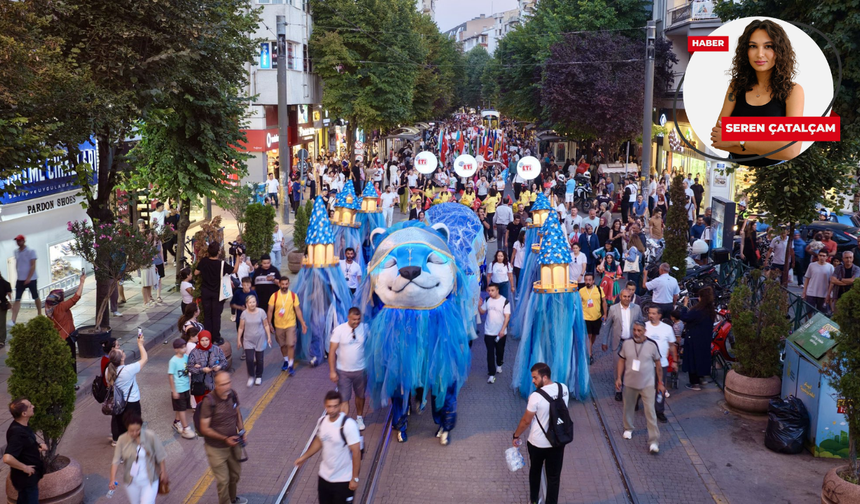 Uluslararası Eskişehir Porsuk Festivali renkli kortejle başladı