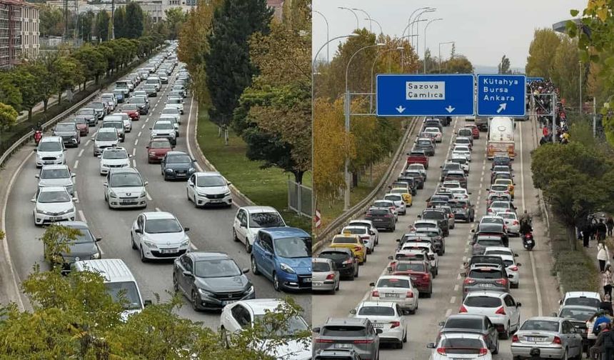 Eskişehir'de SOLOTÜRK izdihamı!