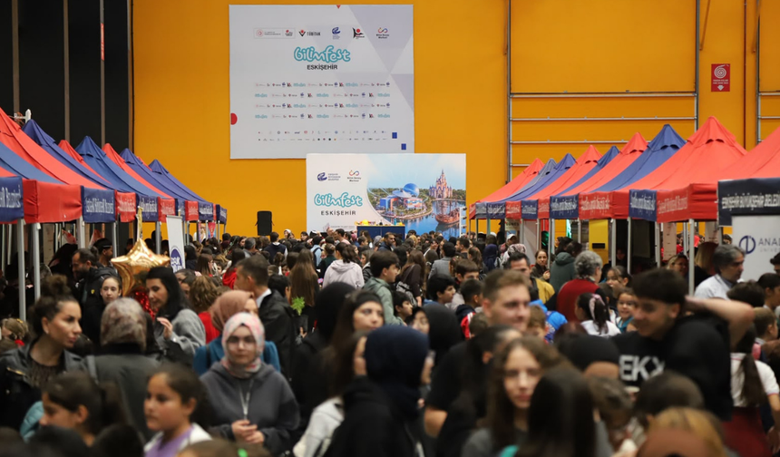 Eskişehir’de 105 çadır kuruldu: BilimFest ziyaretçilerini ağırlıyor