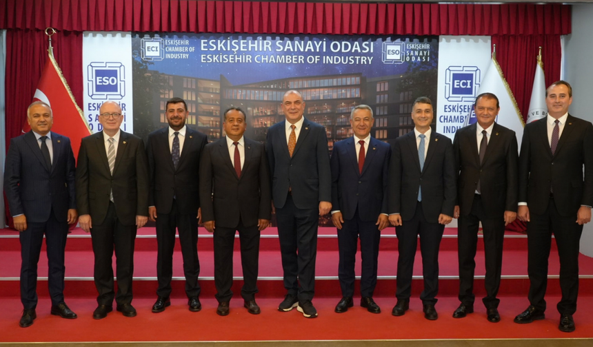 Eskişehir Sanayi Odası’nda yeni dönem yönetimi belli oldu