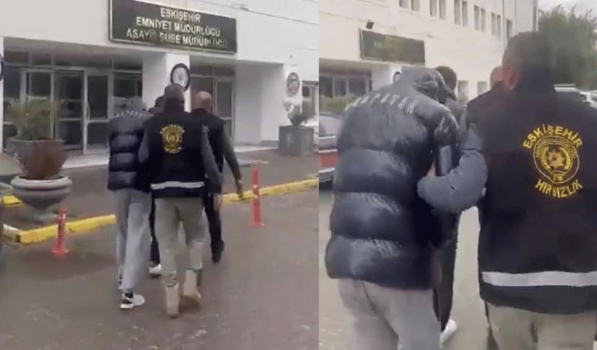 Eskişehir’deki işyerlerinde hırsızlık yapan şüpheliler kameradan kaçamadı!