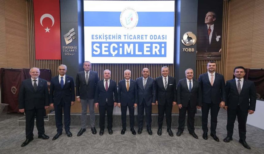 Eskişehir Ticaret Odası’nın yeni yönetimi belli oldu
