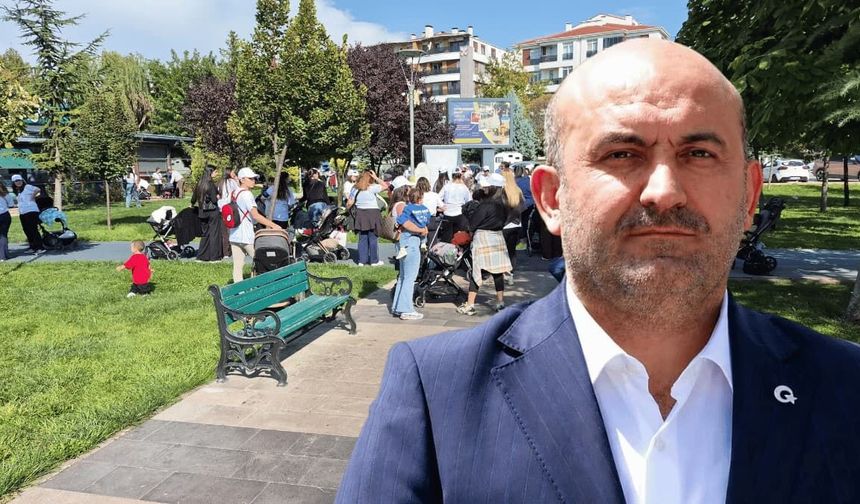 "Parklarımız, annelerimizin ve çocuklarımızın huzurla vakit geçirebildiği ortak yaşam alanlarıdır"