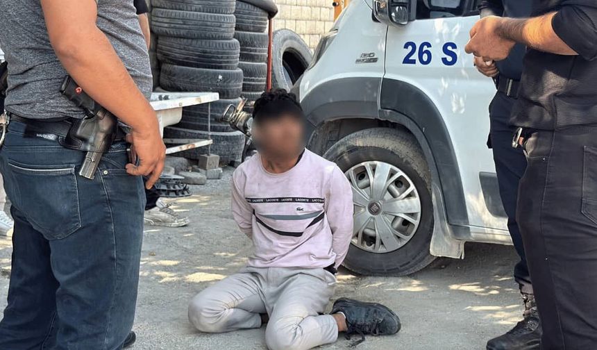 Eskişehir'de polisten kaçan 16 yaşındaki çocuk yakalandı