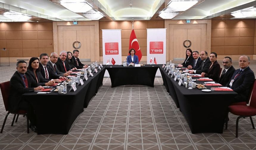 TBB Ekim Ayı Encümen Toplantısı Ayşe Ünlüce başkanlığında yapıldı