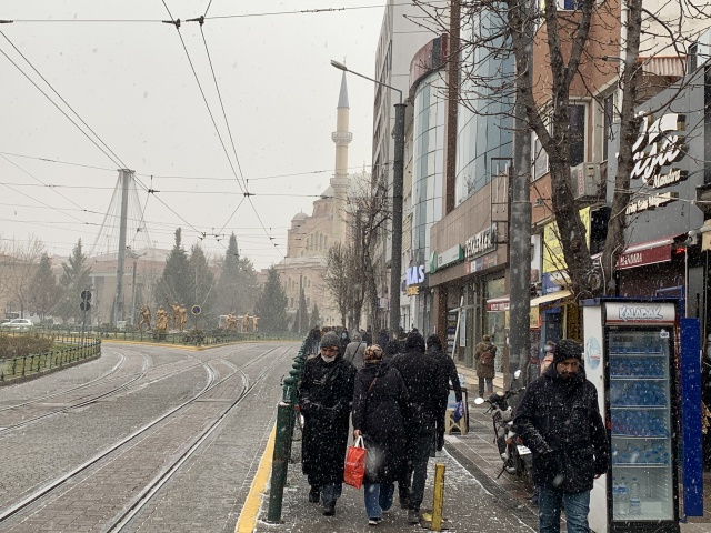 Eskişehir'de Kar Yağışı