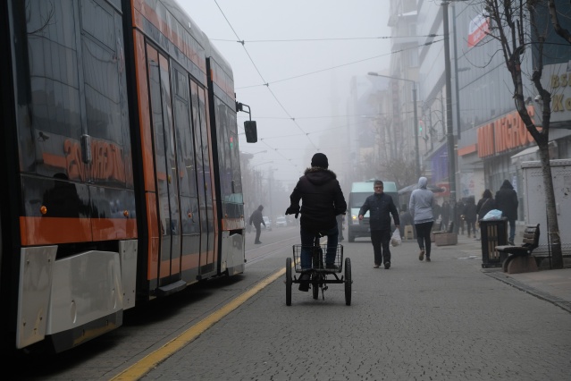 Eskişehir'de yoğun sis