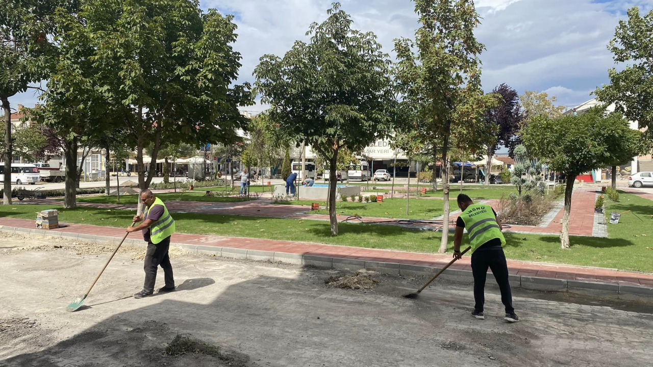 Inönü Belediyesi Çevre Düzenleme Çalışmaları