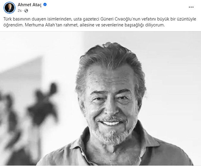 Ahmet Ataç Güneri Cıvaoğlu