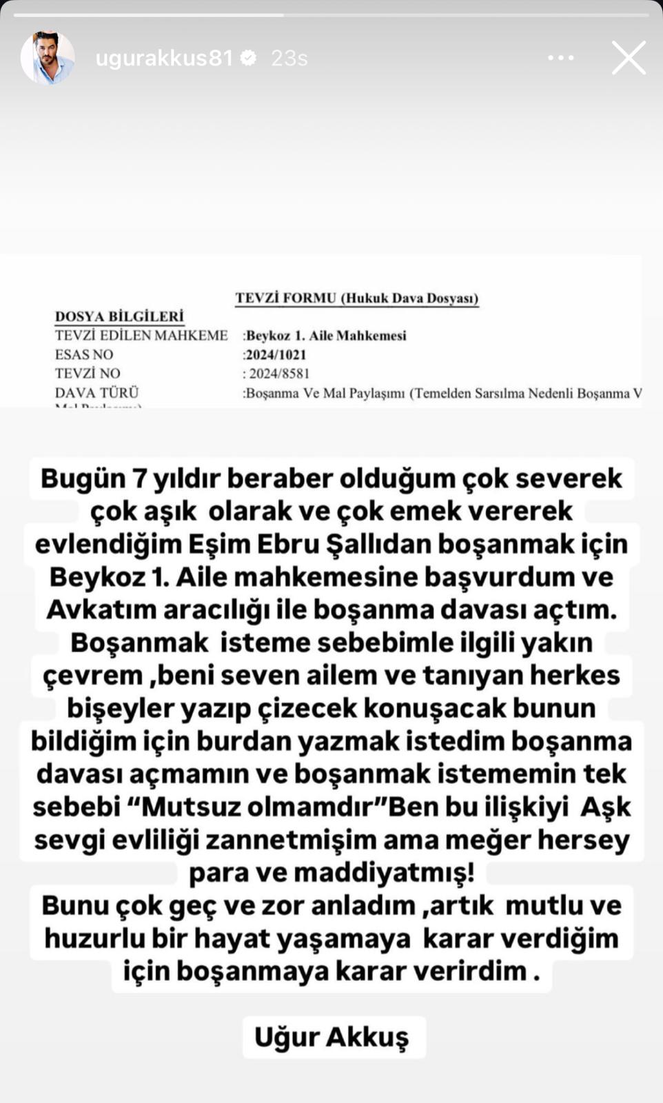 Ünlü Çiftten Olaylı Boşanma Kararı Ebru Şallı Sessizliğini Bozdu (1)