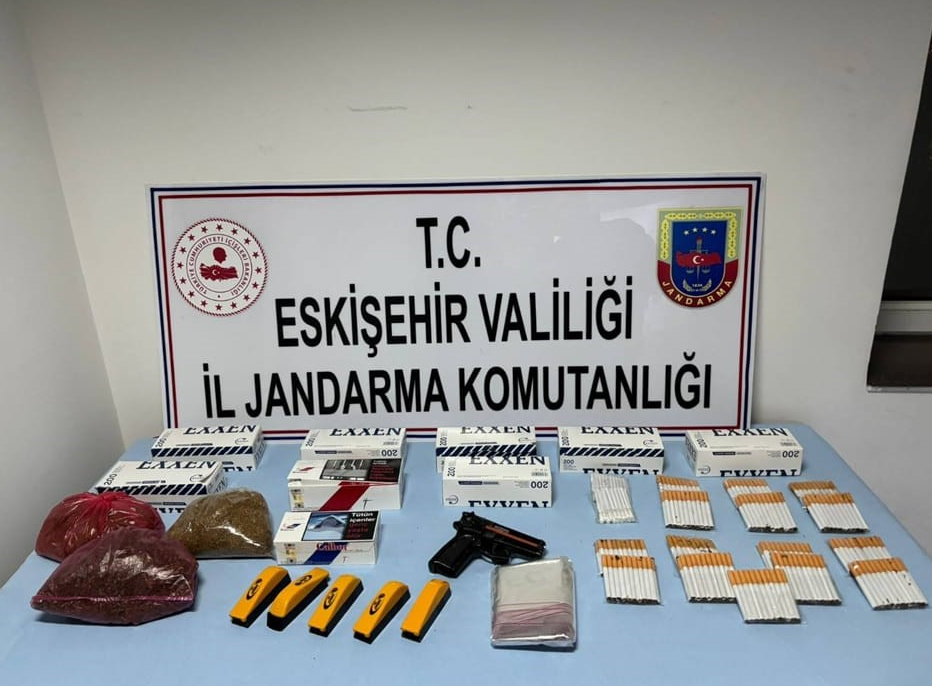 Eskişehir'de Jandarmadan Suçüstü Baskın! 1 Şüpheli Yakalandı