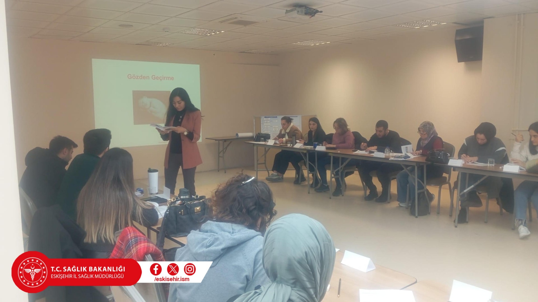 Eskişehir'de Sağlık Çalışanlarına Yenidoğan Canlandırma Eğitimi