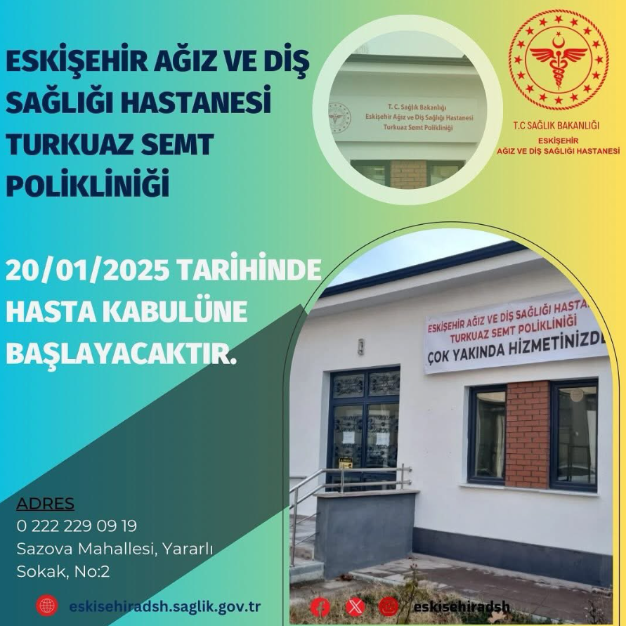 Eskişehir Ağız Ve Diş Sağlığı Hastanesi, Yeni Polikliniğiyle Hizmete Başlayacak