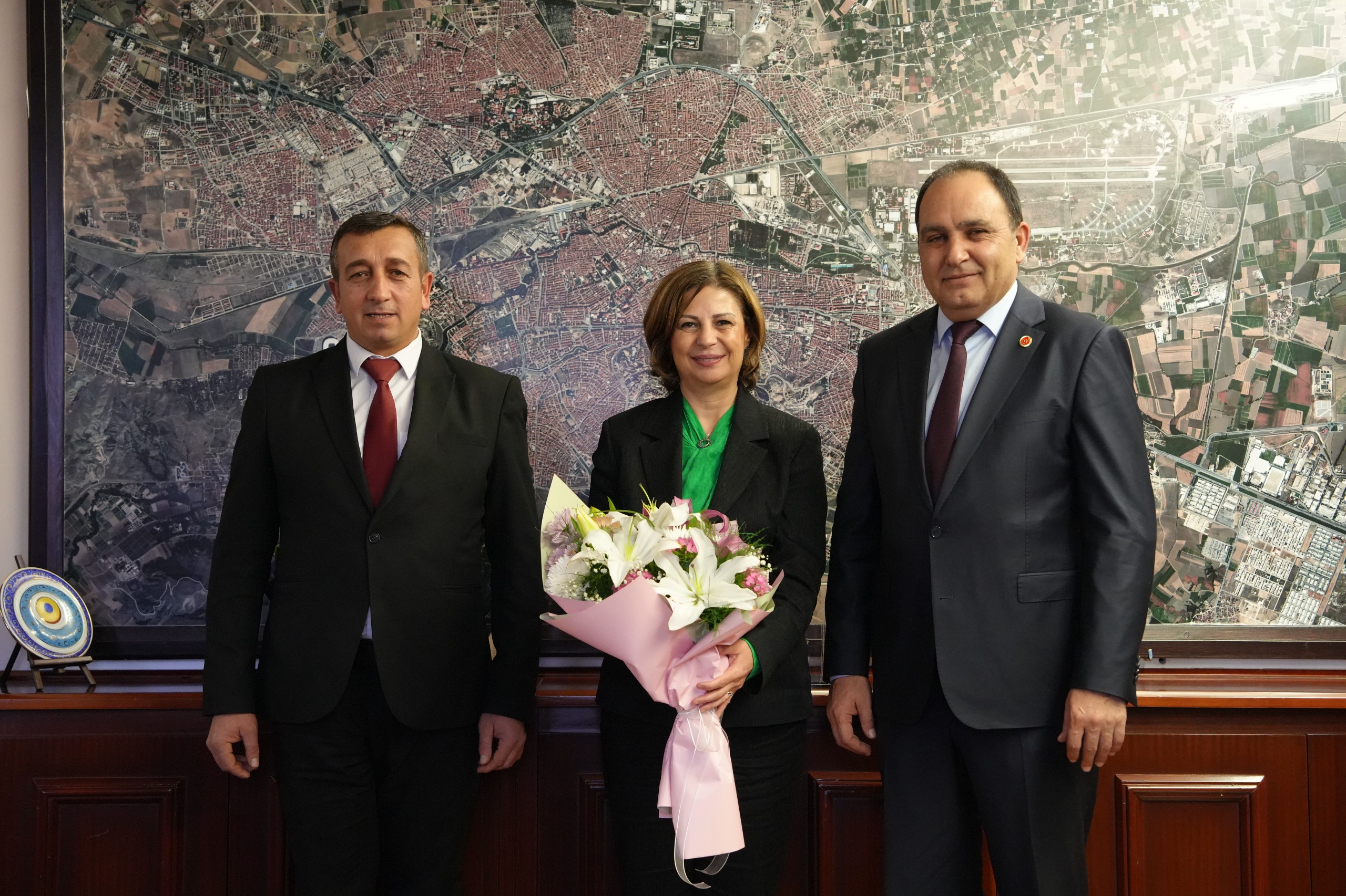 Muhtarlardan Başkan Ünlüce'ye Hi̇zmet Teşekkürü (2)