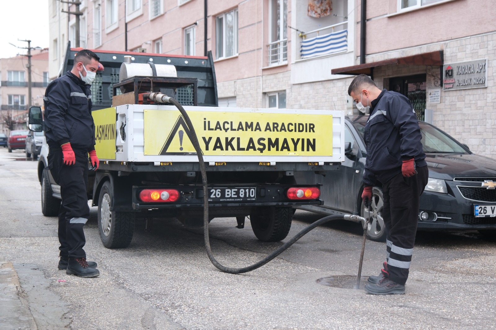 Odunpazarı’nda Rögar Ve Kanalizasyonlarda Kışlak Mücadelesi Devam Ediyor (3)