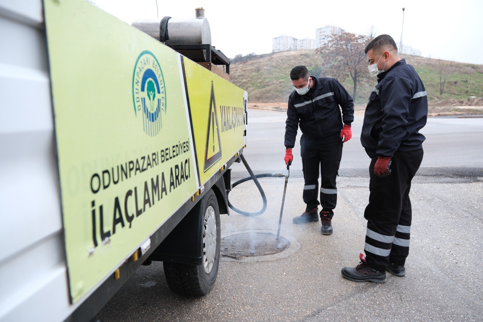 Odunpazarı’nda Rögar Ve Kanalizasyonlarda Kışlak Mücadelesi Devam Ediyor (7)