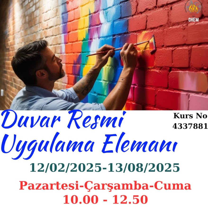 Duvar Resmi Elemanı Kursu