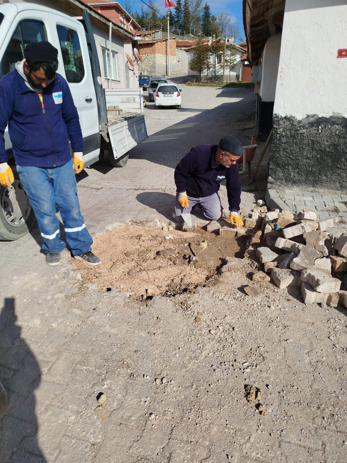 Seyitgazi Belediyesi Çevre Düzenleme Çalışmalarına Devam Ediyor (2)