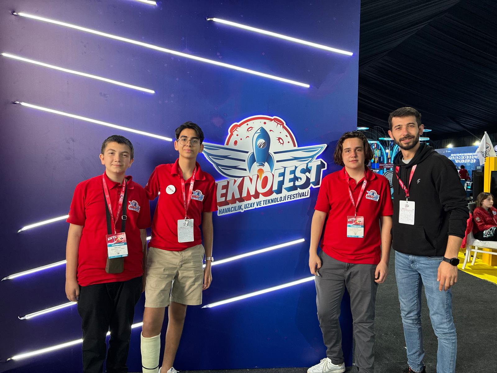 Çağdaş Okullari Uluslararasi Teknofest’ten Derece İle Döndü (1)