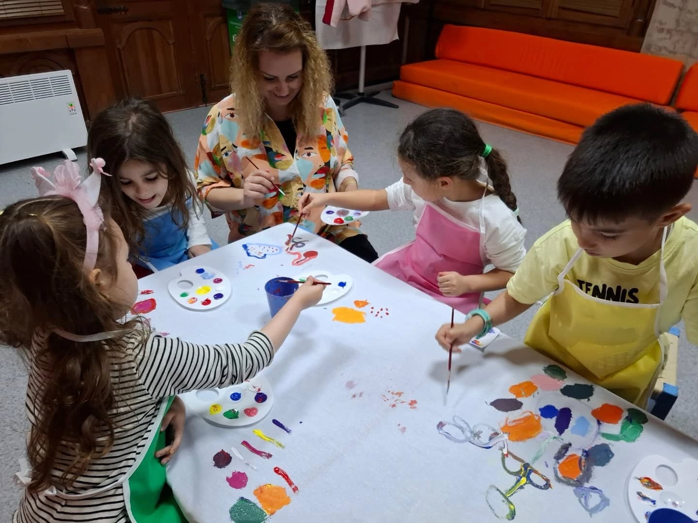 Çocuklar Masal Şatosu'nda Hayal Gücünü Keşfetti̇ (8)
