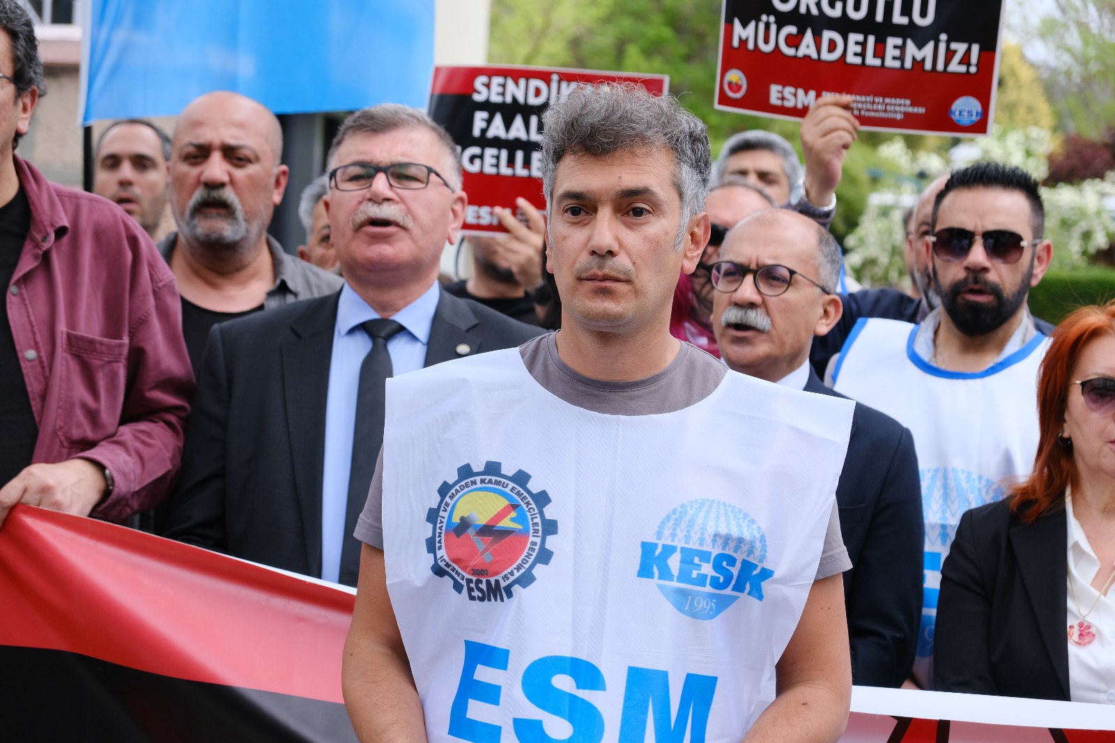 Eskişehir’de Dsi̇ Önünde Açıklama “Uygulama Resmiyette Tayin, Gerçekte Sürgün” (4)