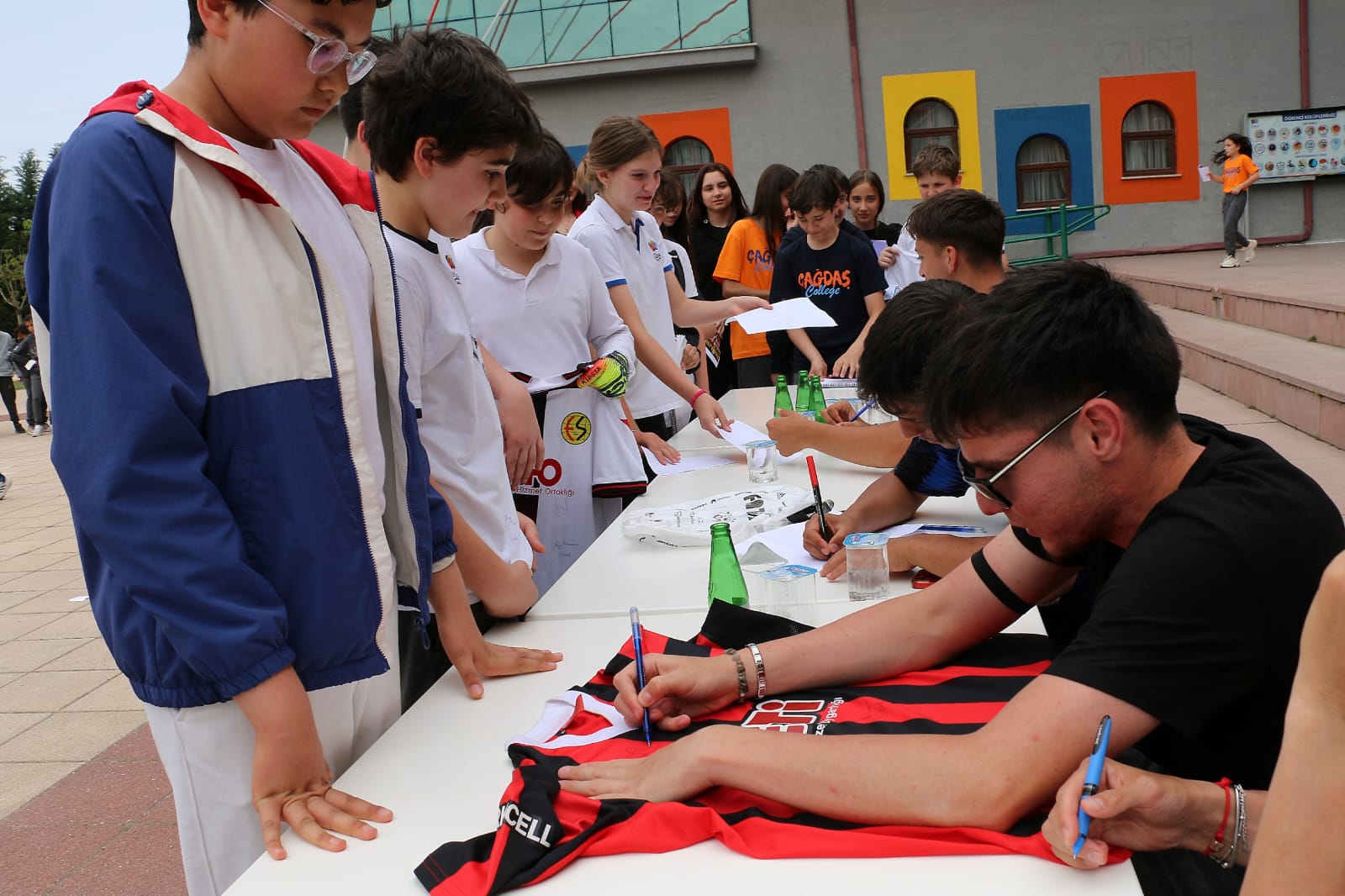 Eskişehirspor, Özel Çağdaş Okulu Öğrencileriyle Buluştu (2)