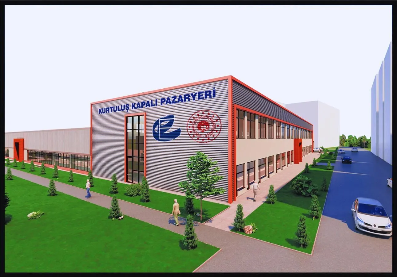 Kurtulus Mahallesine Modern Kapali Pazar Yeri Geliyor