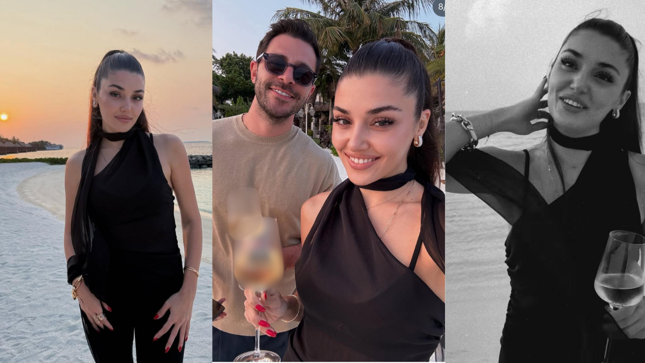 Ünlü Oyuncu Hande Erçel'den Sevgilisiyle Yeni Pozlar! Yine Bir Tatil Daha