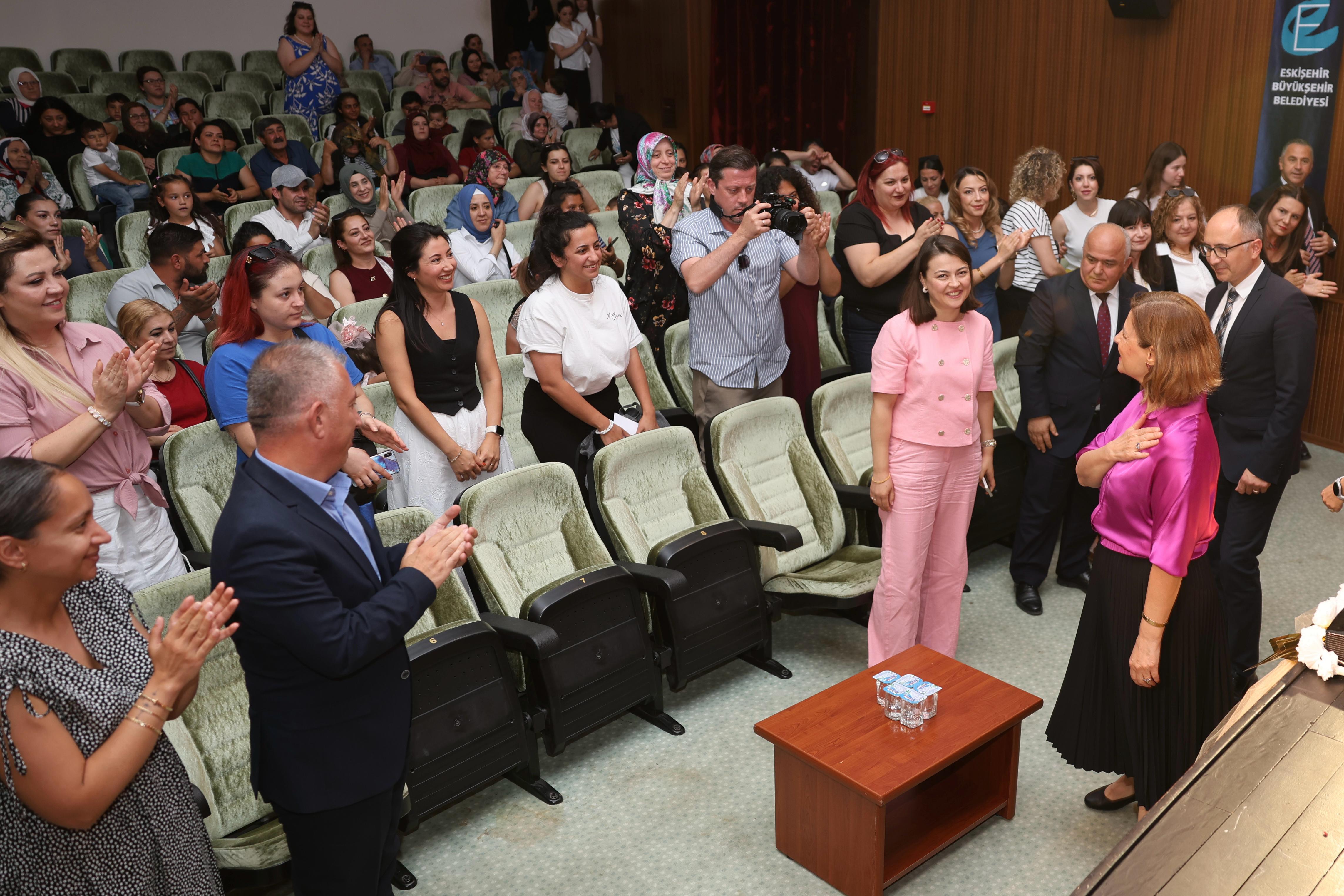 Başkan Ünlüce Mi̇ni̇kleri̇n Mezuni̇yet Heyecanina Ortak Oldu (15)