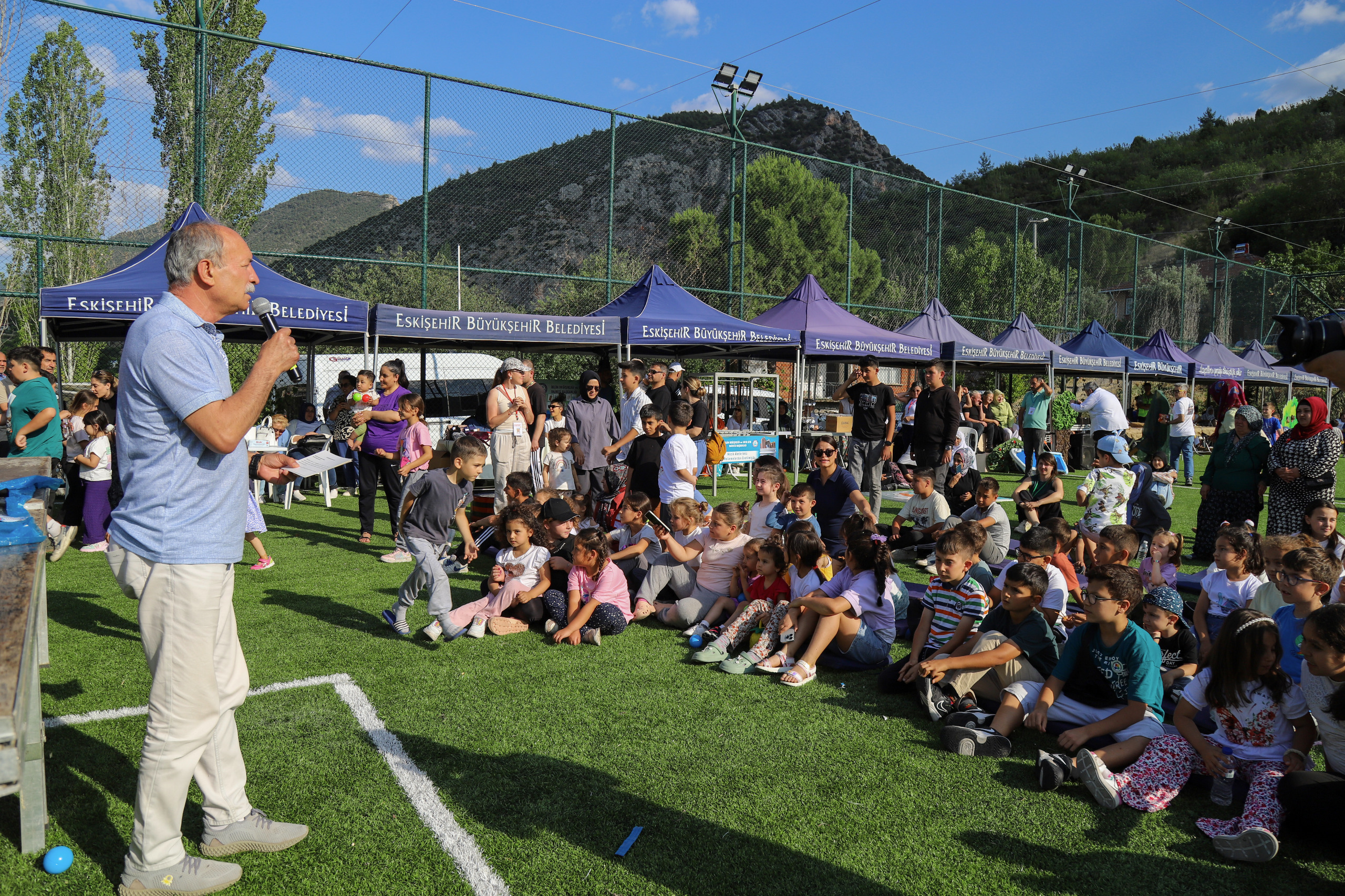 Çocuklar “Köyümüzde Şenli̇k Var” Etki̇nli̇ği̇yle Doyasiya Eğlendi̇ (9)