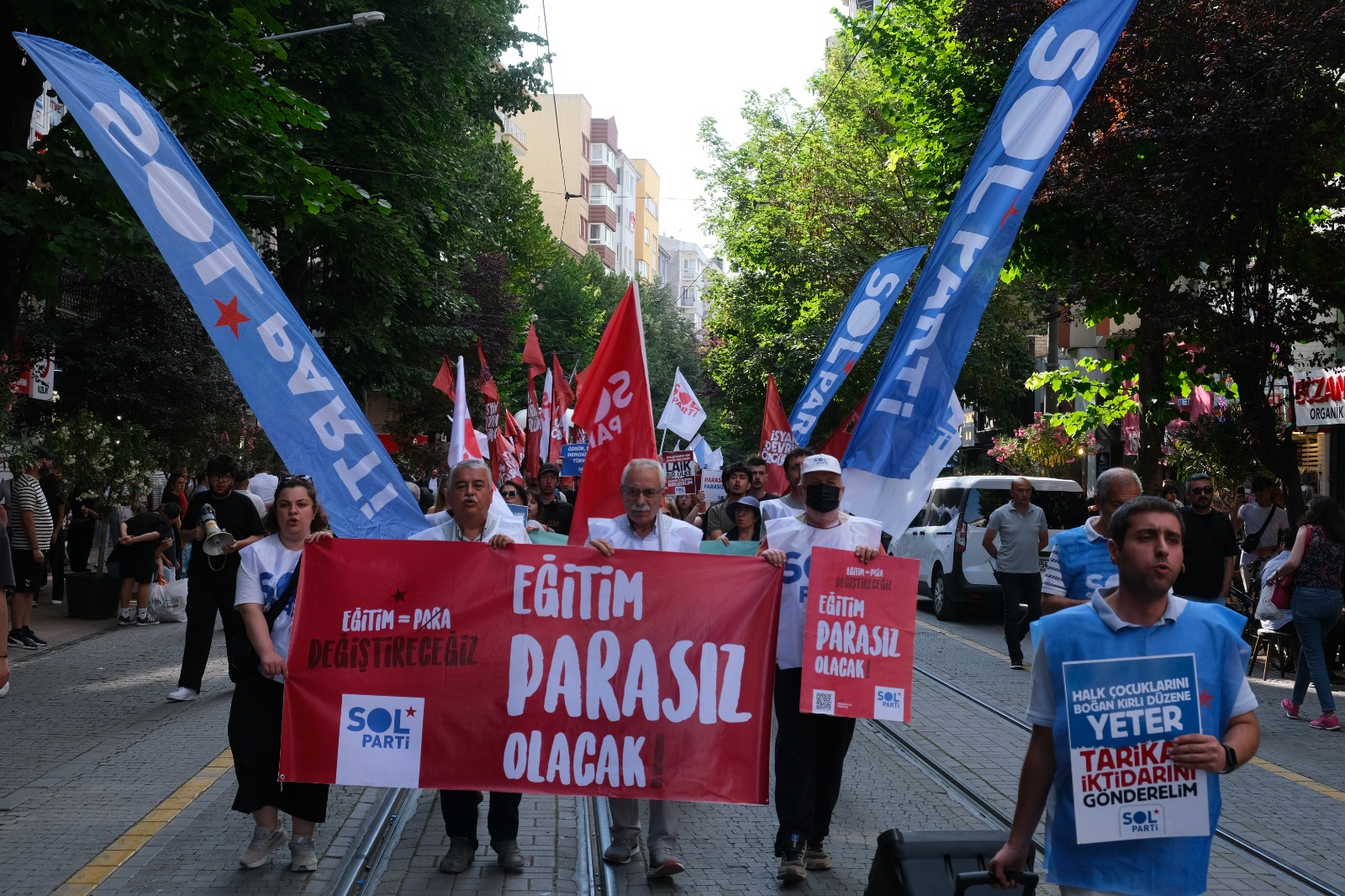 Sol Parti’den Eskişehir’de Laik Eğitim Yürüyüşü (1)