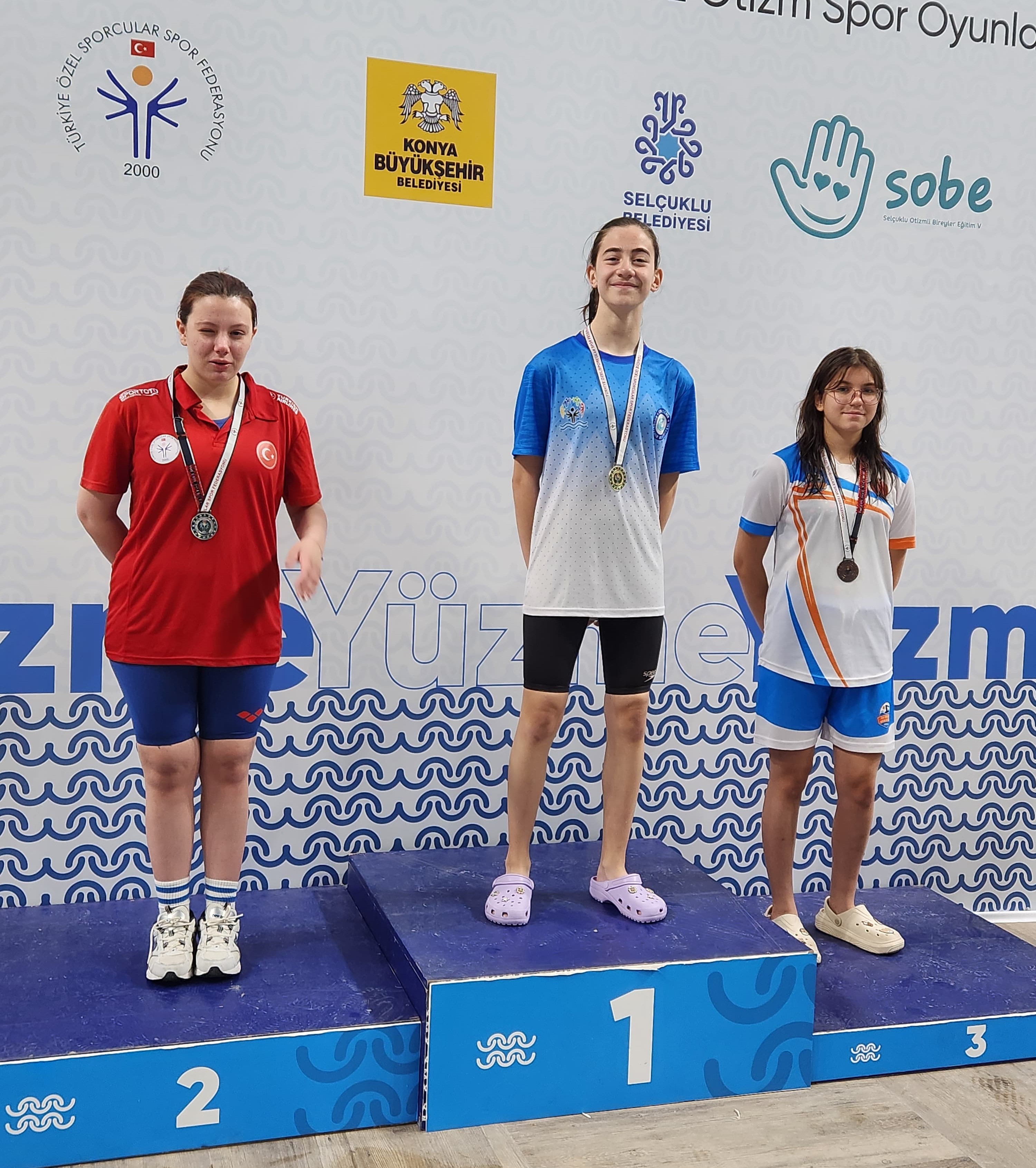 Eski̇şehi̇rli̇ Özel Sporcular Türki̇ye Şampi̇yonasi'ndan Madalyalarla Döndü (1)