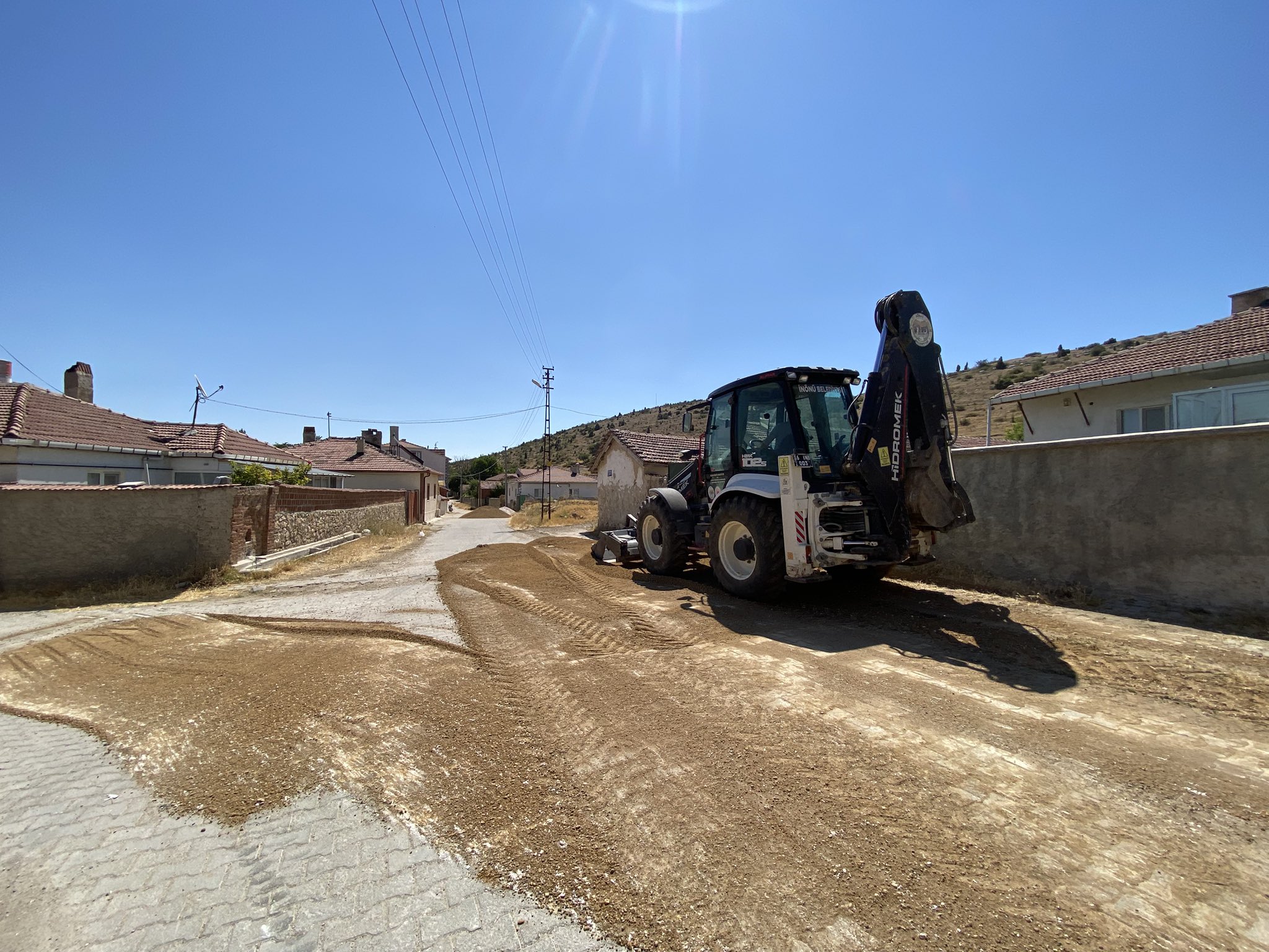 İnönü’de Cadde Ve Sokaklar Yenileniyor (2)
