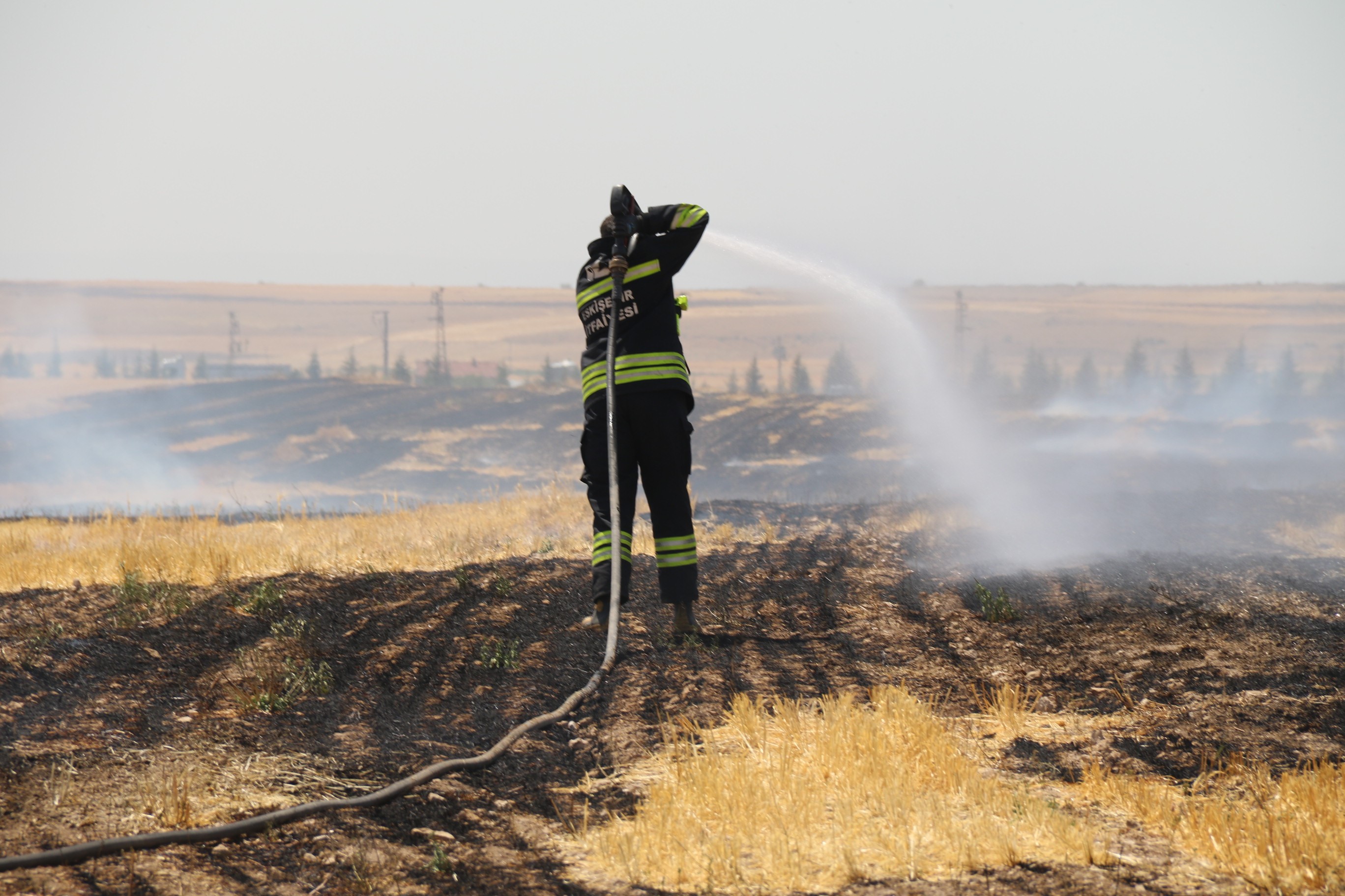 Seyitgazi Yolundaki Yangının Detayları Belli Oldu Küle Döndü (3)