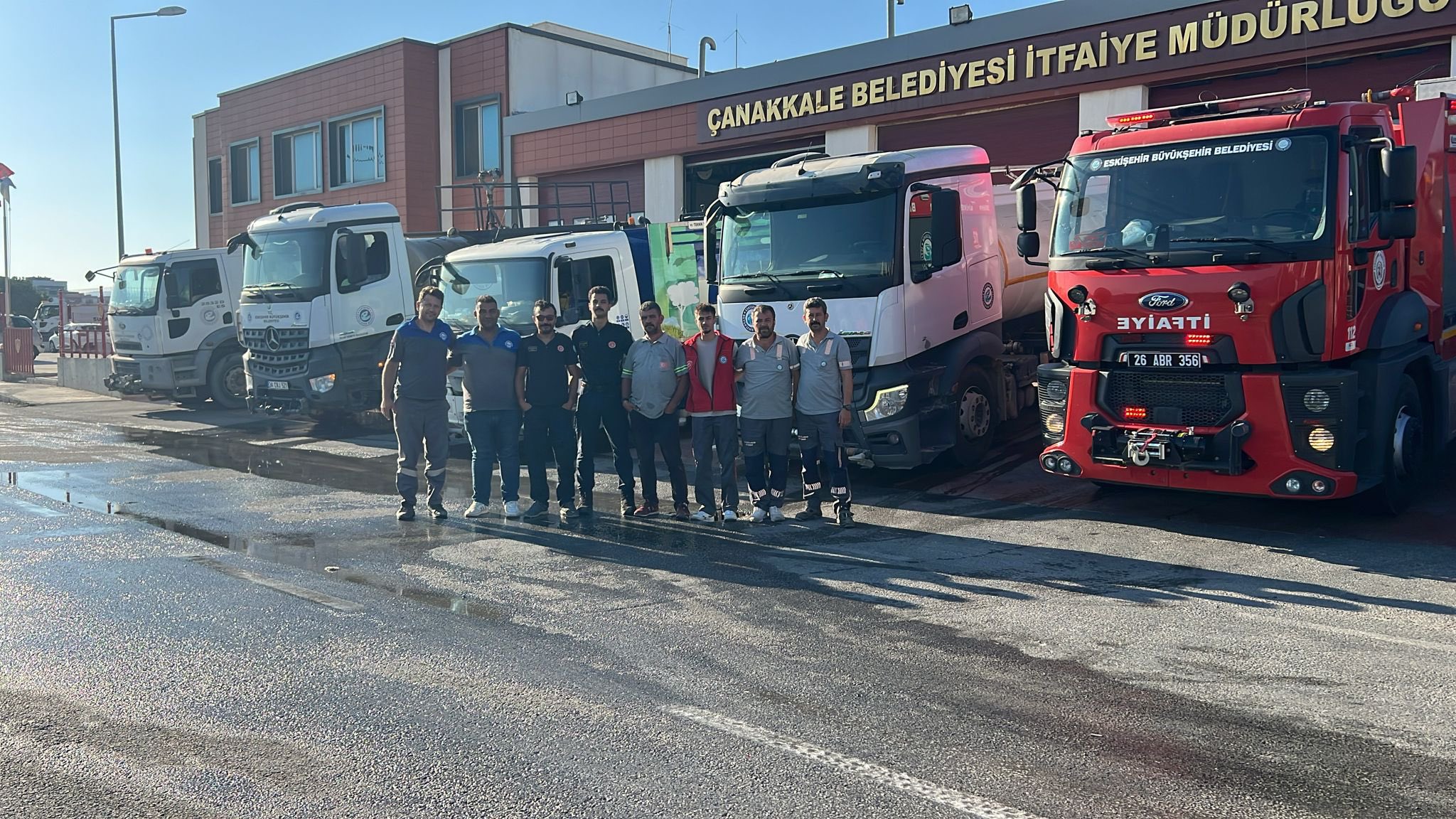 Eskişehir’den Çanakkale’ye Yangınla Mücadelede Güçlü Destek (2)