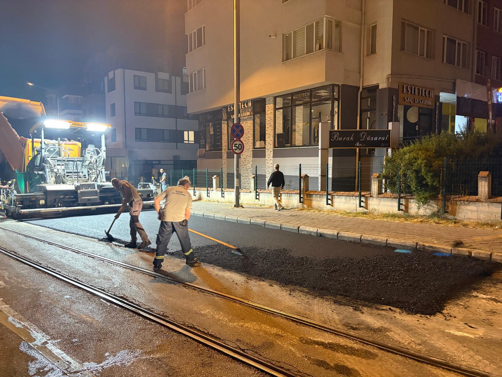 Sali̇h Bozok Caddesi̇’nde Çalişmalar Tamamlandi (4)