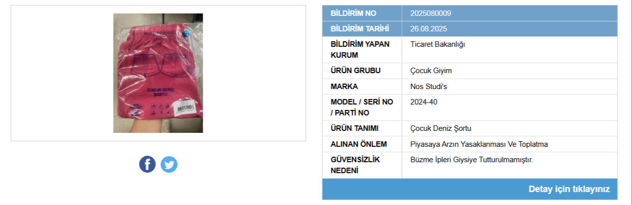 Yasaklı Ürün