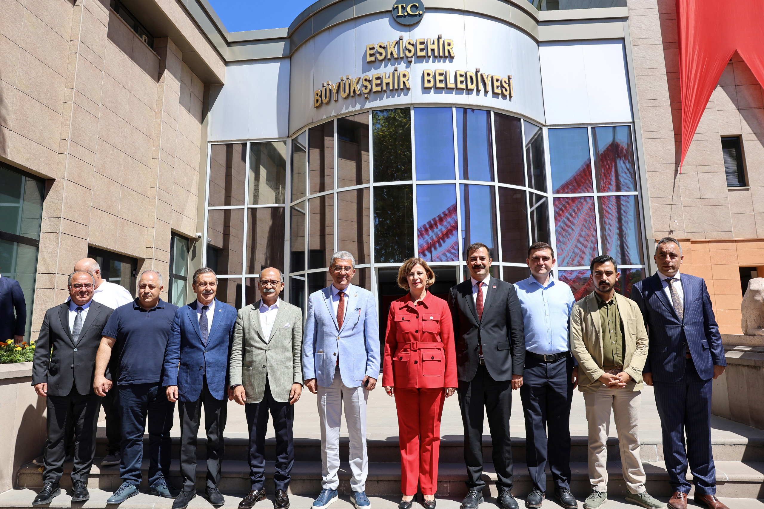Gökhan Günaydin’dan Başkan Ünlüce’ye Zi̇yaret (3)