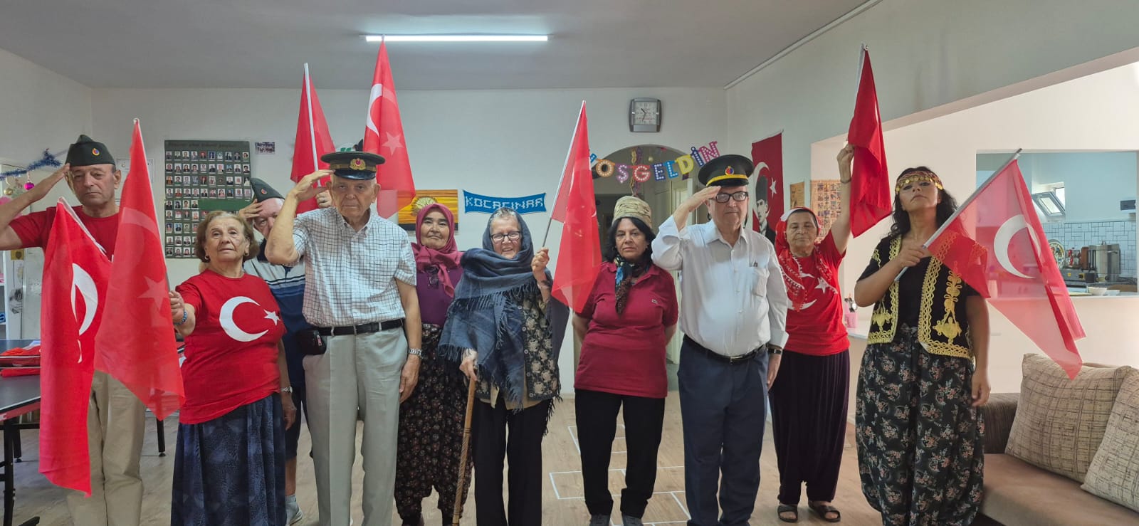 Kıdemli Büyüklerden 30 Ağustos Zafer Bayramı Coşkusu (1)
